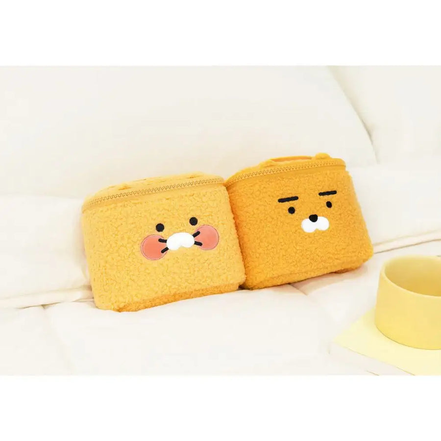 Kakao Friends - Boucle Cube Pouch - Kakao Friends - Pouches - Harumio