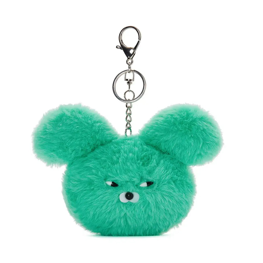 Kakao Friends - Wasabi Bear Face Doll Keyring - Kakao Friends - Home & Living, Accessories - Harumio