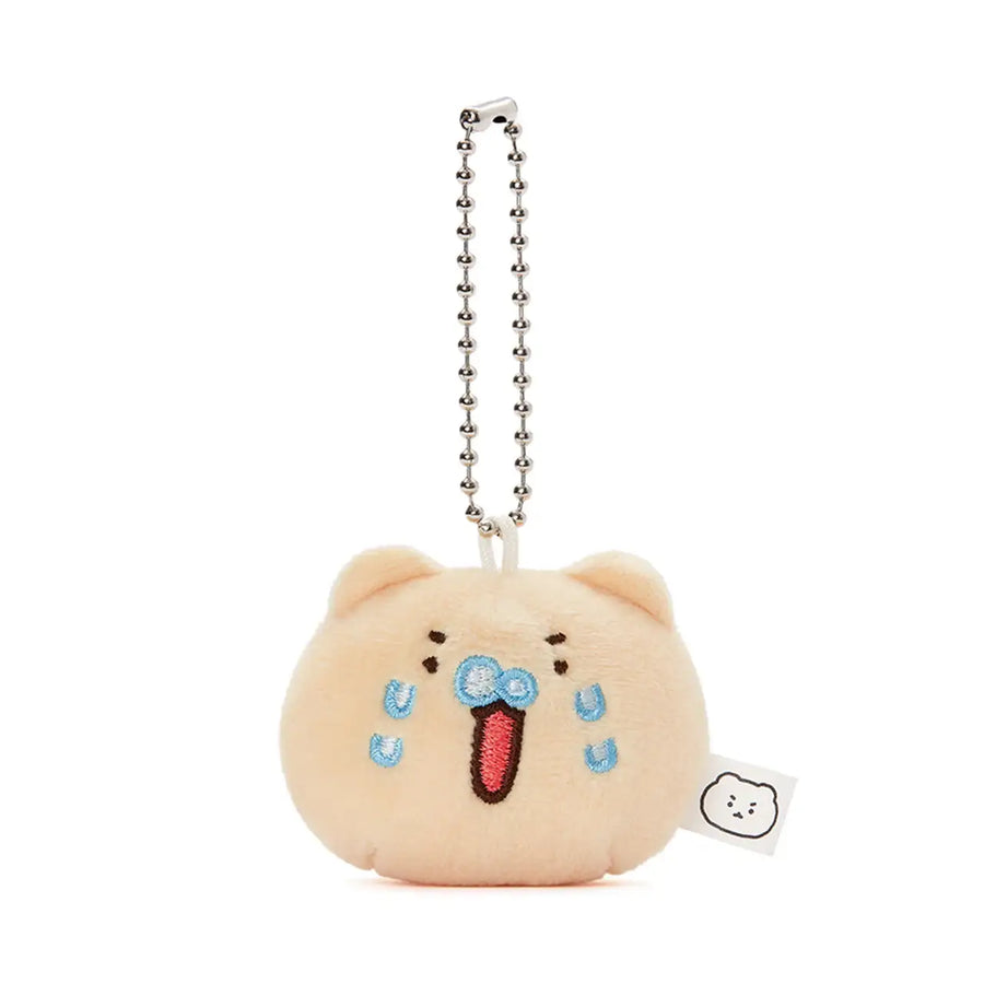Kakao Friends - Broken Bear Cry Baby Mini Face Keyring - Kakao Friends - Home & Living, Accessories - Harumio