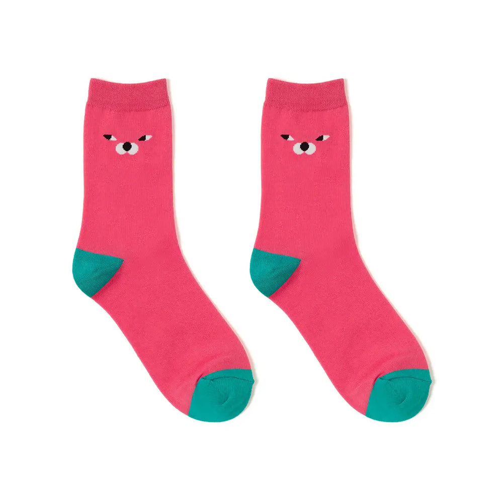 Kakao Friends - Pingsabi Bear Embroidered Socks - Kakao Friends - Home & Living, Accessories - Harumio