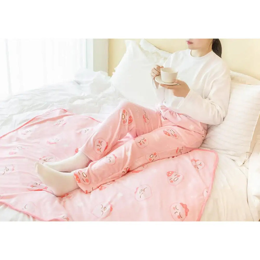 Kakao Friends - Apeach Soft Sleeping Pants - Kakao Friends - Clothing - Harumio