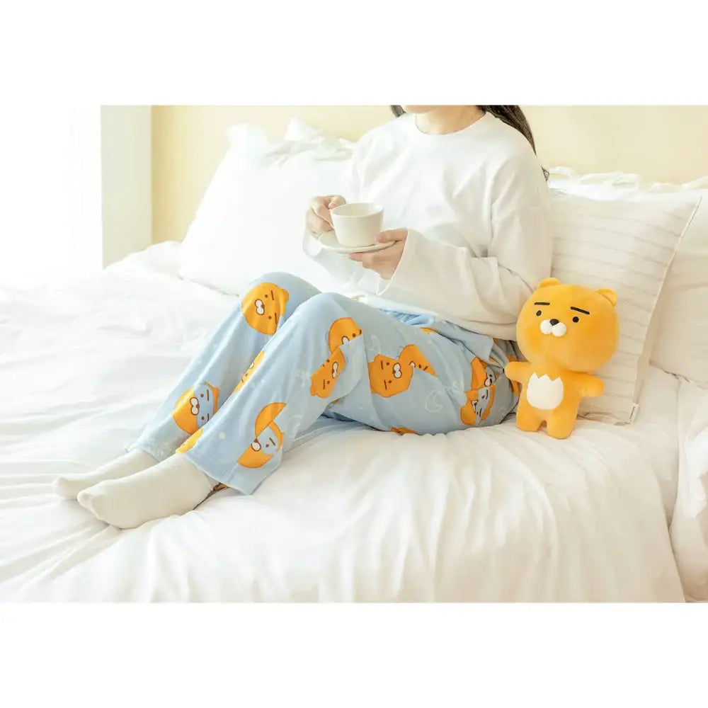 Kakao Friends - Ryan Happy Together Sleeping Pants - Kakao Friends - Clothing - Harumio