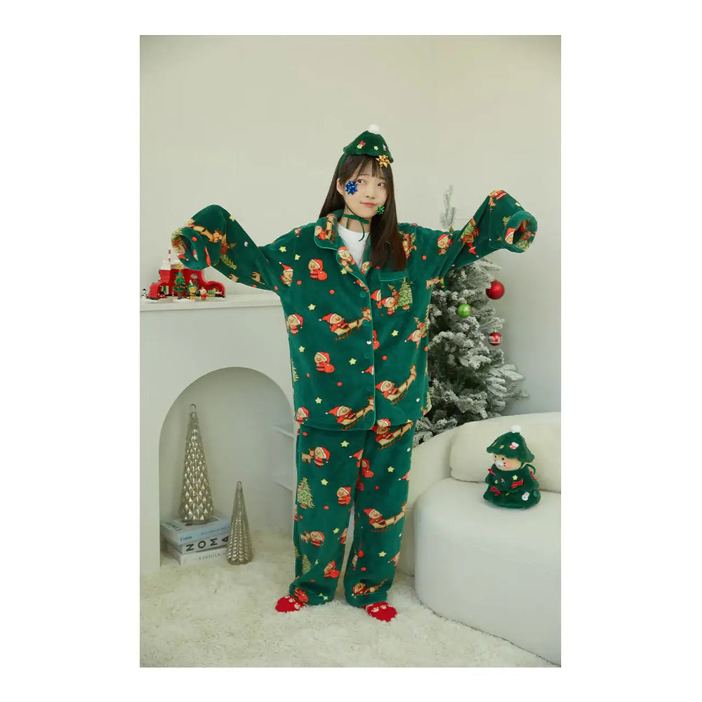 Kakao Friends - Dear My Santa Choonsik Pajamas Set - Kakao Friends - Home & Living, Accessories - Harumio