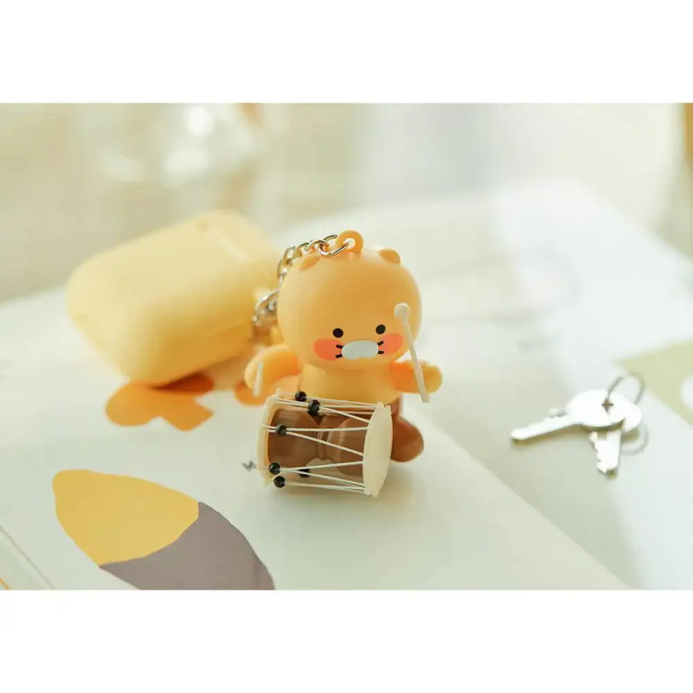 Kakao Friends - Choonsik Drum Figure Keyring - Kakao Friends - Accessories - Harumio