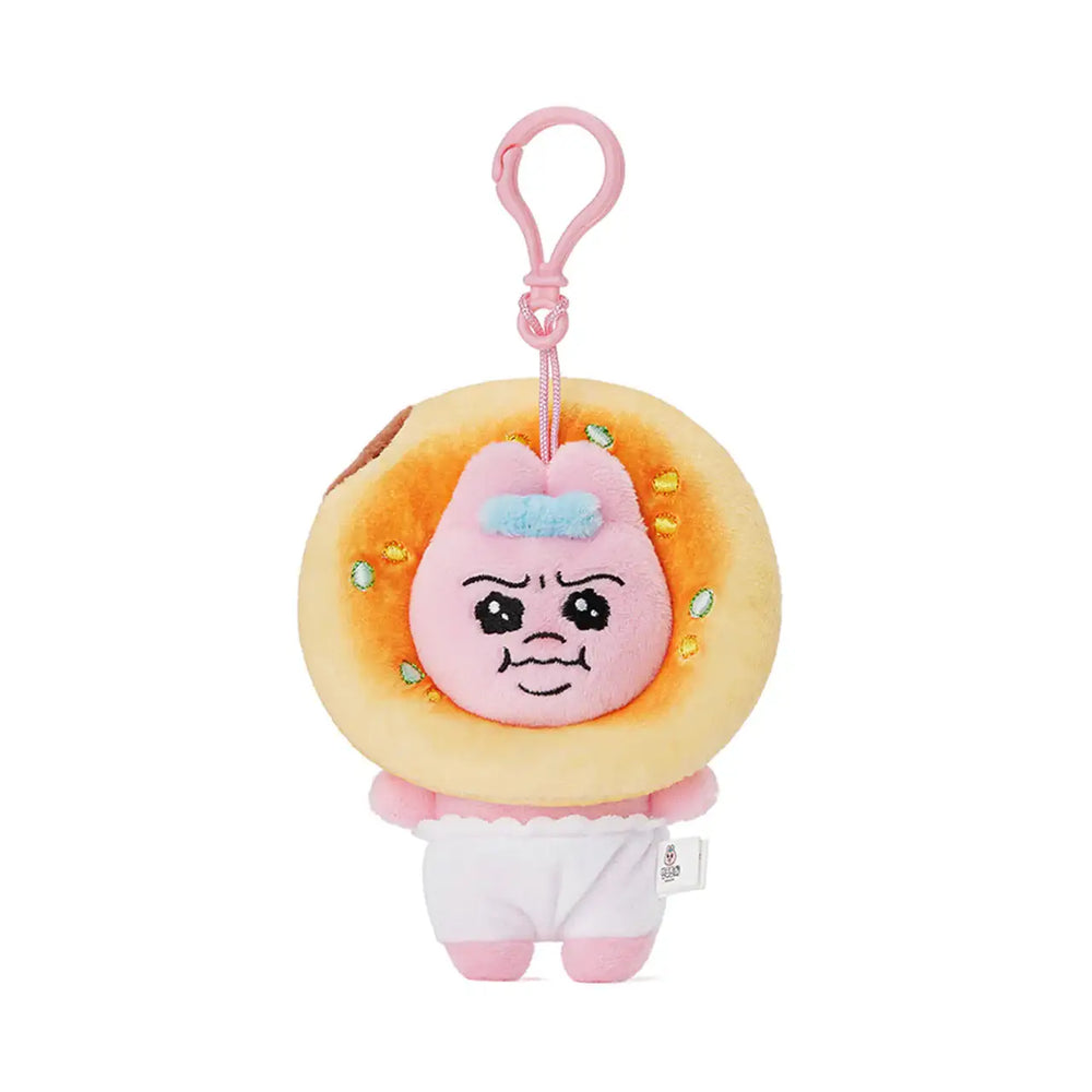 Kakao Friends - Panchu Punkyu Rabbit Hotteok Doll Keyring - Kakao Friends - Home & Living, Accessories - Harumio