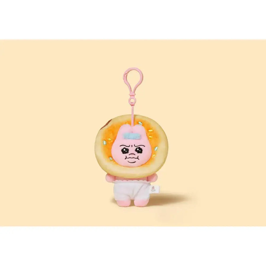 Kakao Friends - Panchu Punkyu Rabbit Hotteok Doll Keyring - Kakao Friends - Home & Living, Accessories - Harumio