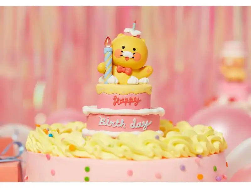 Kakao Friends - HBD Choonsik 2-Tier Cake Figure - Kakao Friends - Accessories - Harumio