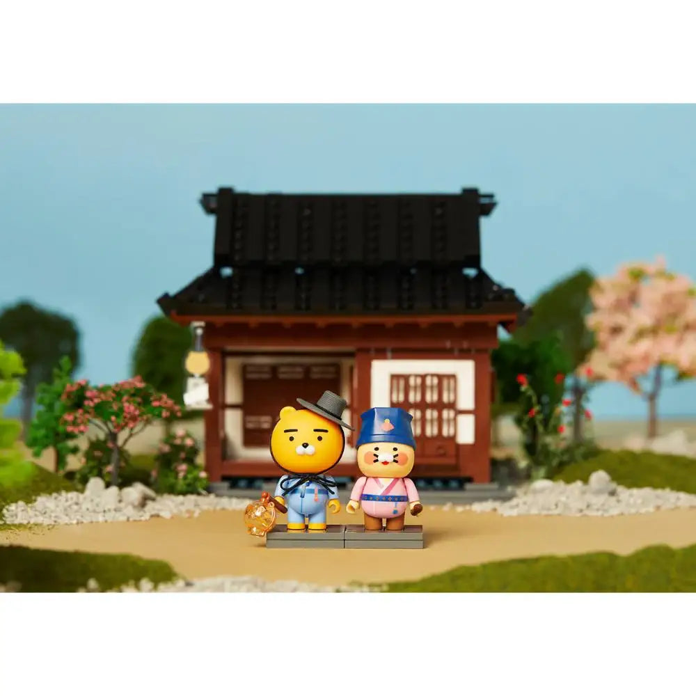 Kakao Friends - Ryan & Choonsik Hanok Brick Figure - Kakao Friends - Home & Living, Accessories - Harumio