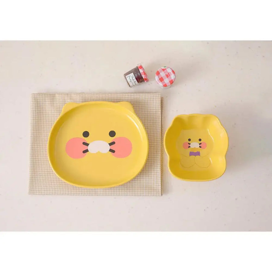 Kakao Friends - Ryan & Choonsik Ceramic Plate & Bowl Set - Kakao Friends - Home & Living, Accessories - Harumio
