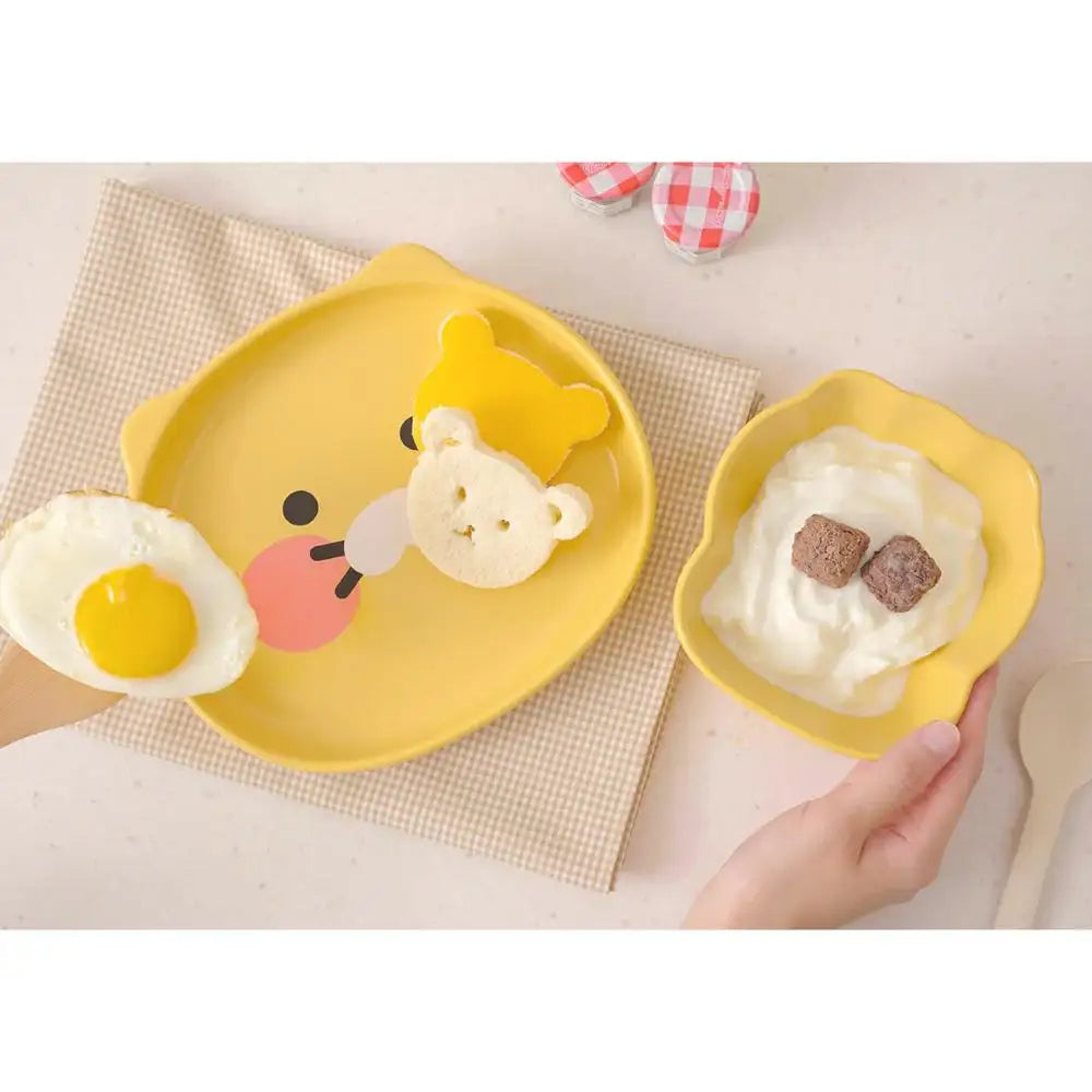 Kakao Friends - Ryan & Choonsik Ceramic Plate & Bowl Set - Kakao Friends - Home & Living, Accessories - Harumio