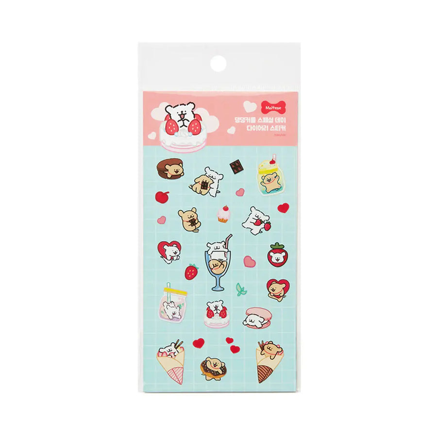 Kakao Friends - Maltese Couple Diary Life Sticker - Kakao Friends - Home & Living, Accessories - Harumio