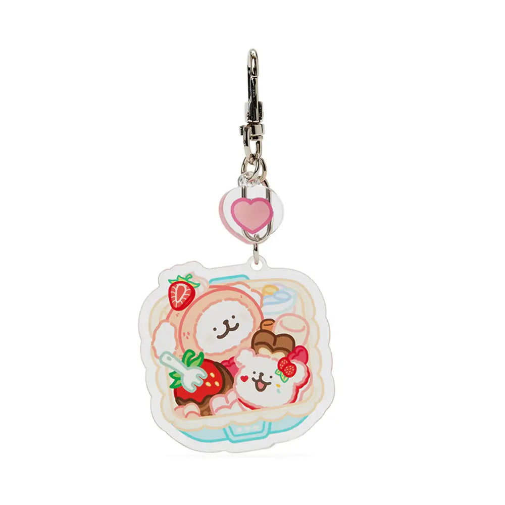 Kakao Friends - Maltese Lovely Day Acrylic Keyring Set - Kakao Friends - Acrylic Keyring - Harumio