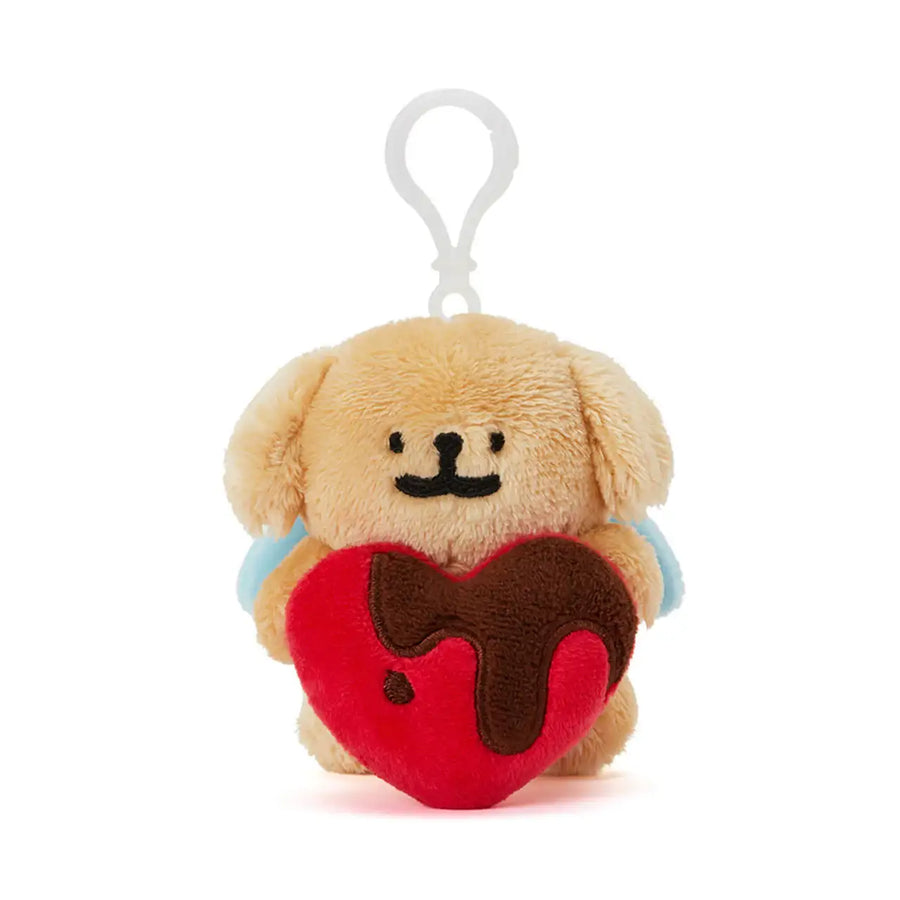 Kakao Friends - Retriever Angel Heart Plush Doll Keyring - Kakao Friends - Home & Living, Accessories - Harumio