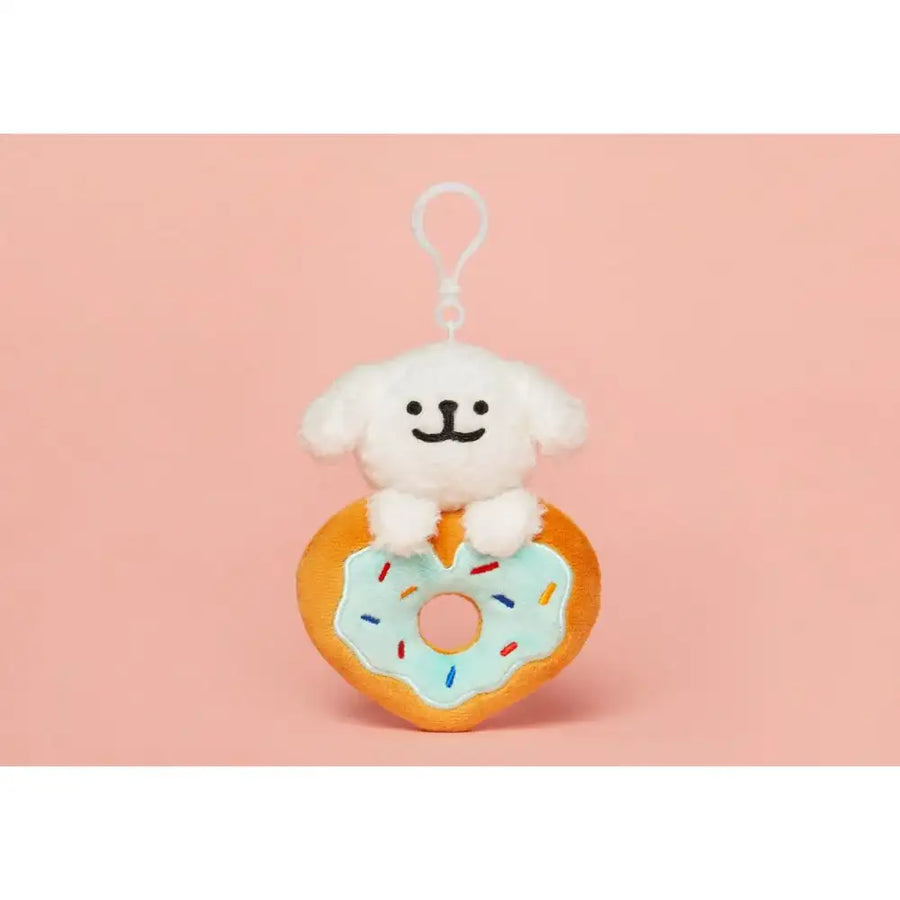Kakao Friends - Maltese Lovely Donuts Plush Doll Keyring - Kakao Friends - Home & Living, Accessories - Harumio