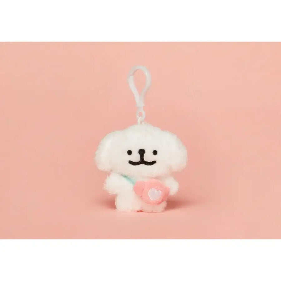 Kakao Friends - Maltese Pink Candy Flat Doll Keyring - Kakao Friends - Home & Living, Accessories - Harumio
