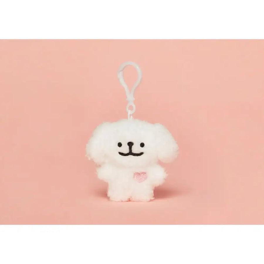 Kakao Friends - Maltese Love Love Flat Doll Keyring - Kakao Friends - Home & Living, Accessories - Harumio