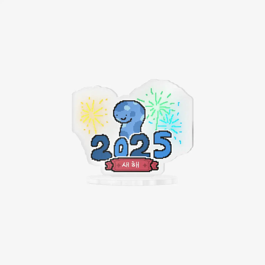 TREEWORKSHOP - 2025 New Year Greeting Acrylic Stand - Marpple Shop - Acrylic Stand - Harumio