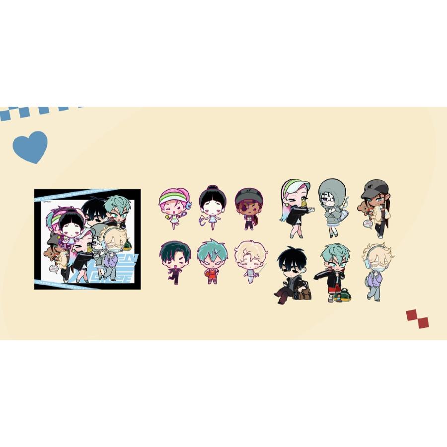 Alien Stage SYMGC 3rd Anniversary Chengdu Pop-up Store - Sticker Set Alien Stage SYMGC 3rd Anniversary Chengdu Pop-up Store - Sticker Set