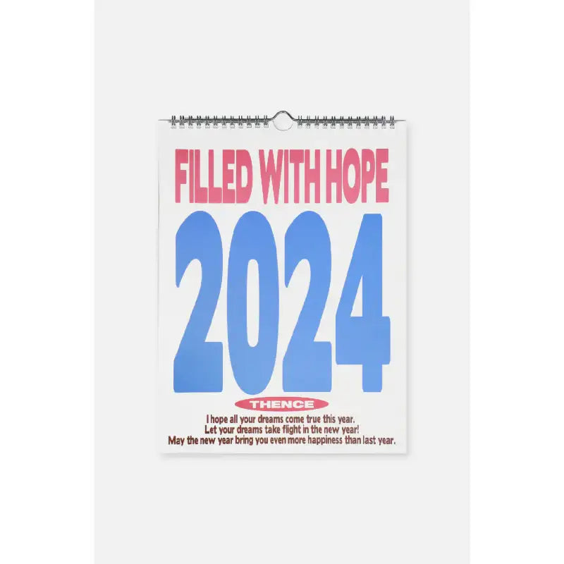 THENCE - 2024 Wall Calendar - THENCE - Wall Calendar - Harumio