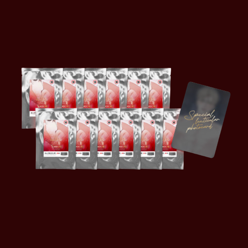 Kiss Me If You Can x FANTAZIT – Gold Photocard 12-Pack +