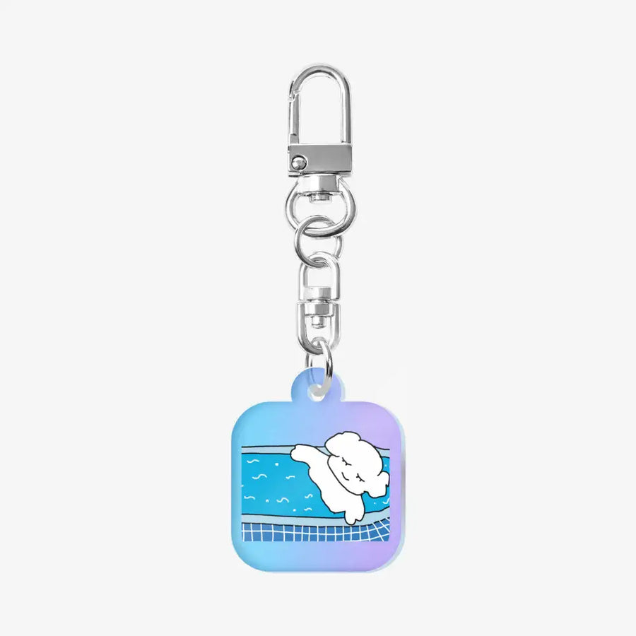 Jimin Kiki - Ah Good Square Acrylic Keyring - Marpple Shop - Keyring - Harumio
