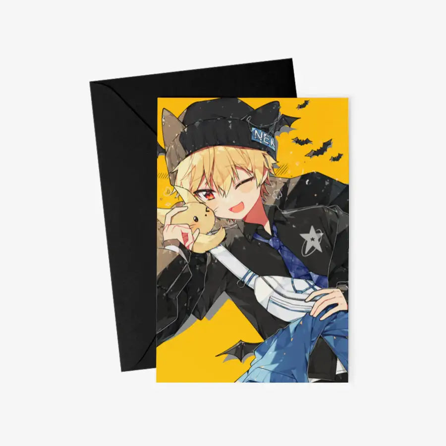 Vvispeace - Bis 100th Day Commemorative Postcard & Envelope Set - Marpple Shop - Postcard - Harumio