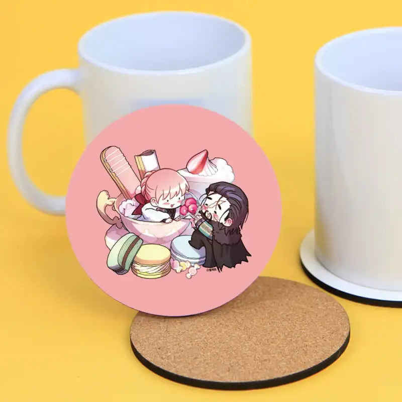 Another Typical Romance Fantasy - Cork Coaster (Coast) - Webtoon Shop - Coaster - Harumio