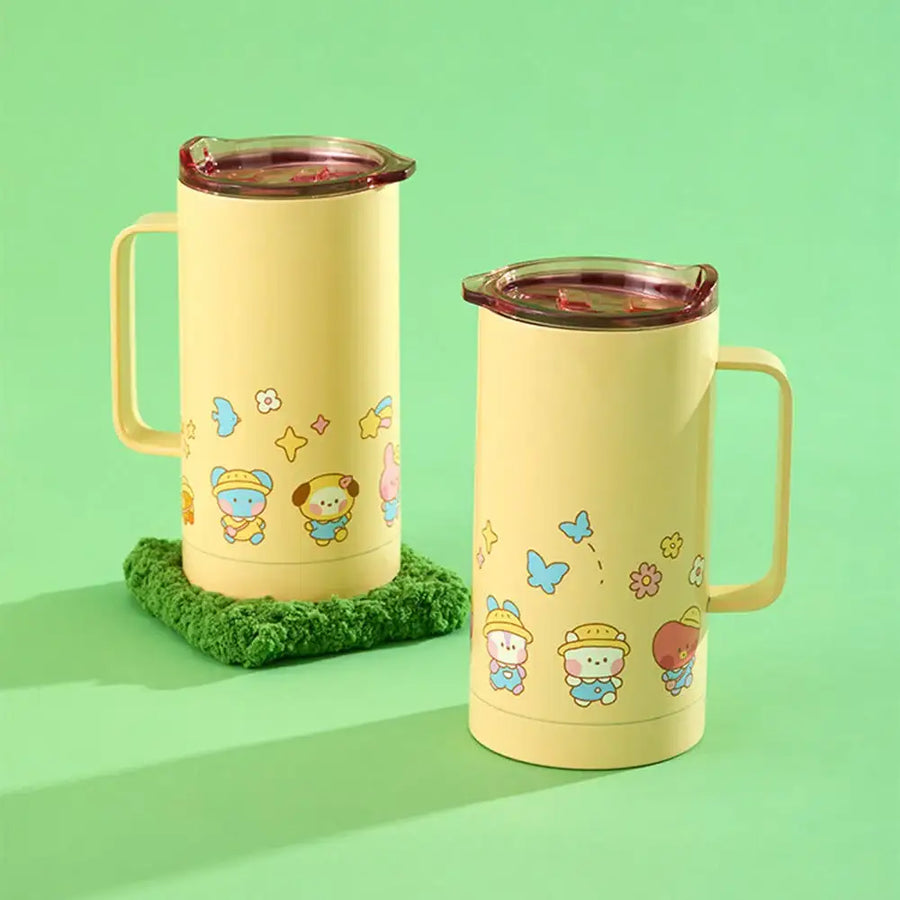 BT21 - Mini Picnic Mate Tumbler (566ml) - LINE FRIENDS - Tumblers - Harumio