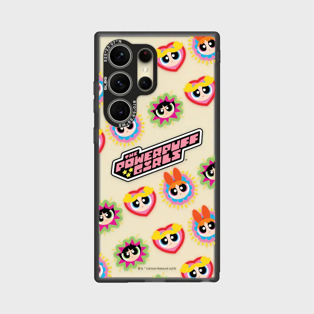 SLBS - Powerpuff Girls Icon Impression Case (Galaxy S24 Ultra) - SLBS - Home & Living, Accessories - Harumio