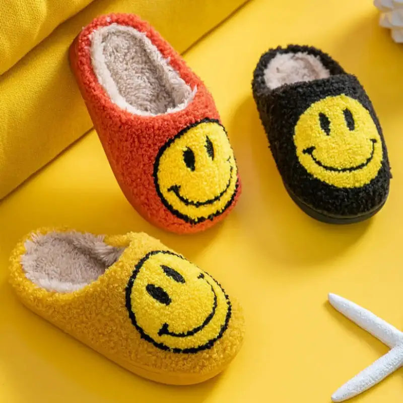 SALDA - Junior Smiley Winter Slippers - SALDA - Footwear - Harumio