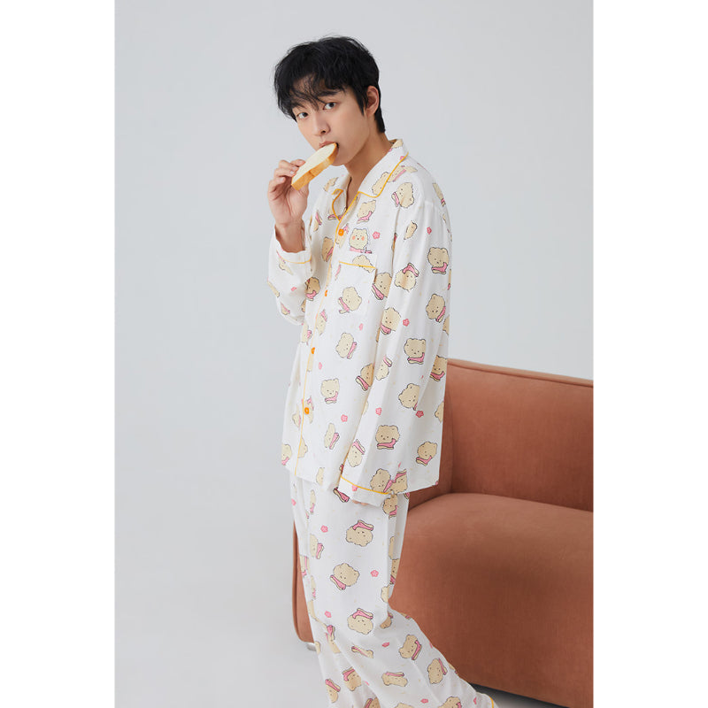 SPAO x Yurang Bear - Yurang Bear Long Sleeve Pajamas