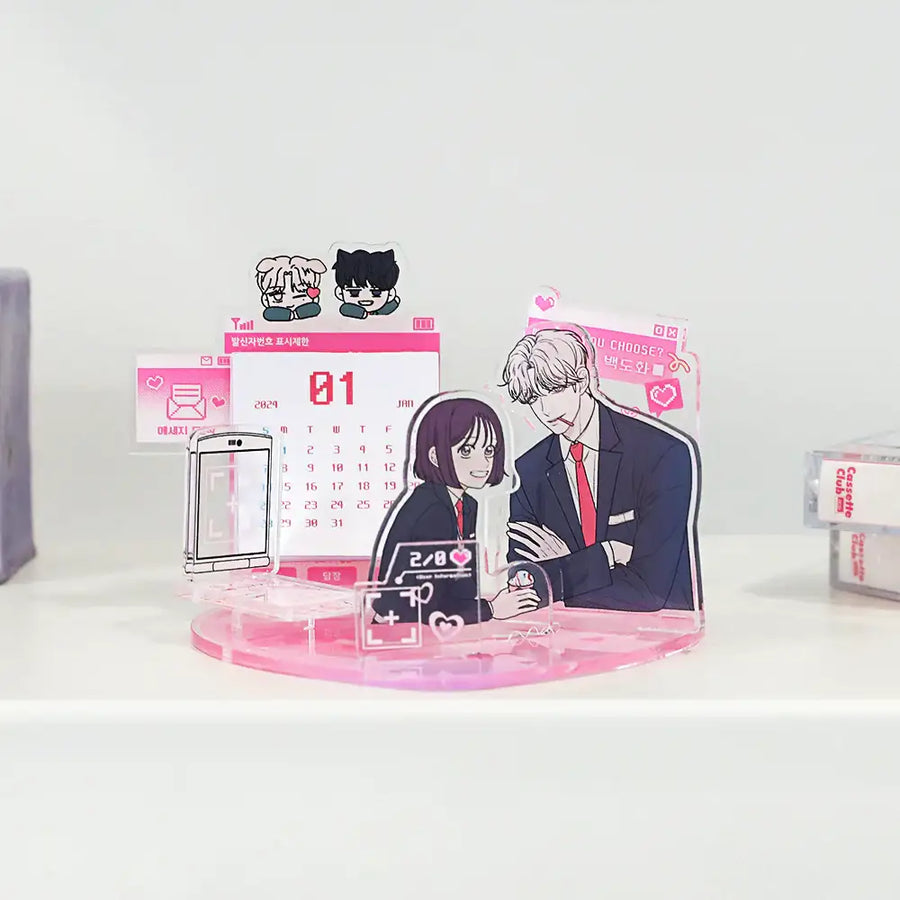 Operation: True Love - 2024 Acrylic Calendar - Webtoon Friends - Calendar - Harumio