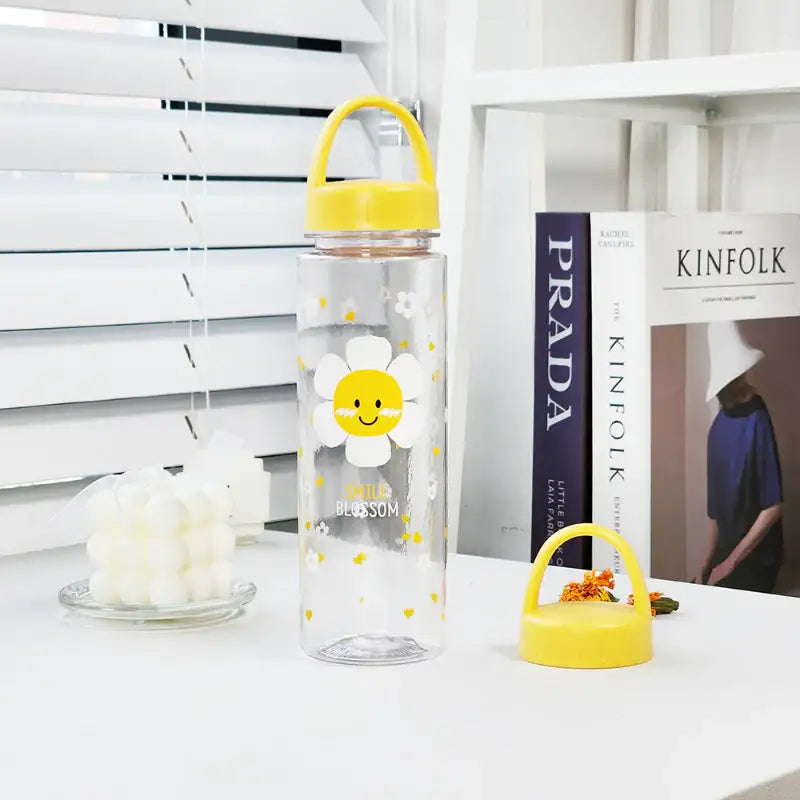 SALDA - Smiley Blossom Tritan Bottle - SALDA - Tumblers - Harumio