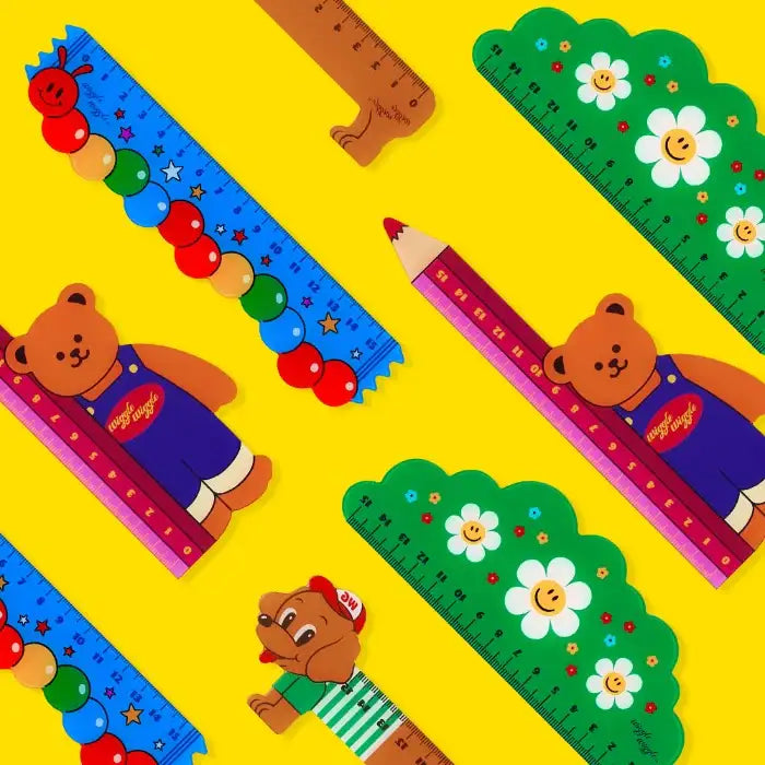 Wiggle Wiggle - Acrylic Ruler - Wiggle Wiggle - Home & Living, Accessories - Harumio