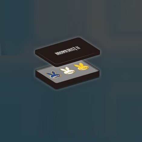 Brown Dust II - 2nd Anniversary Pop-up Store - Gluty Metal Badge Set - V-SQUARE - Metal Badge - Harumio