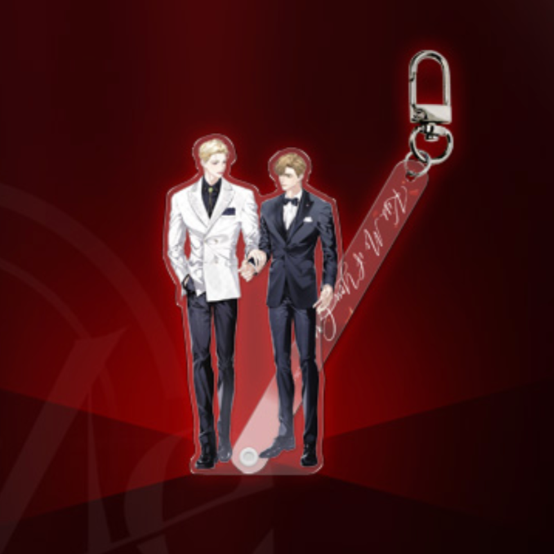 Kiss Me If You Can x FANTAZIT – Acrylic Stick Keyring – Harumio
