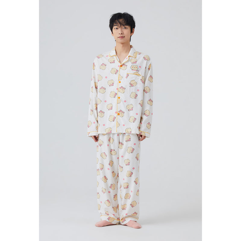 SPAO x Yurang Bear - Yurang Bear Long Sleeve Pajamas