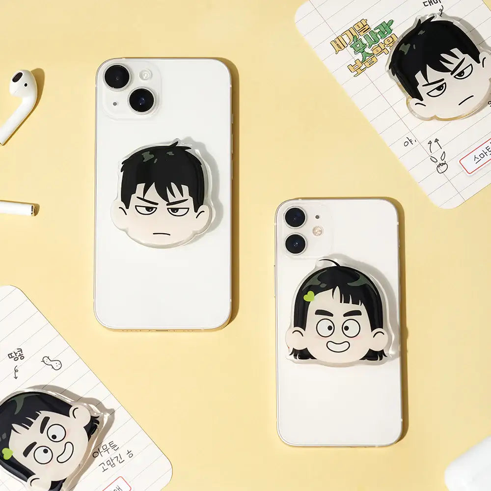 After School Lessons For Unripe Apples - Smart Tok - Webtoon Friends - Phone Accessories - Harumio After School Lessons For Unripe Apples - Smart Tok - Webtoon Friends - Phone Accessories - Harumio