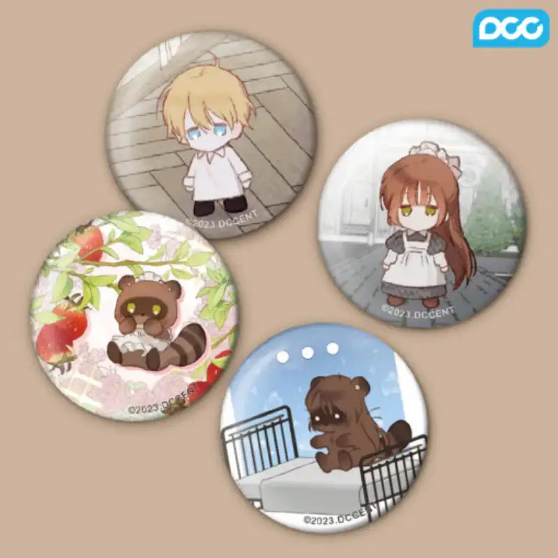 How to Survive as a Maid in a Horror Game - Can Badge - DCC Store - Can Badges - Harumio