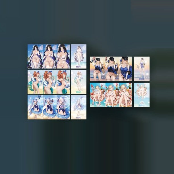 Brown Dust II - 2nd Anniversary Pop-up Store - Lenticular Postcard - V-SQUARE - Lenticular Postcard - Harumio