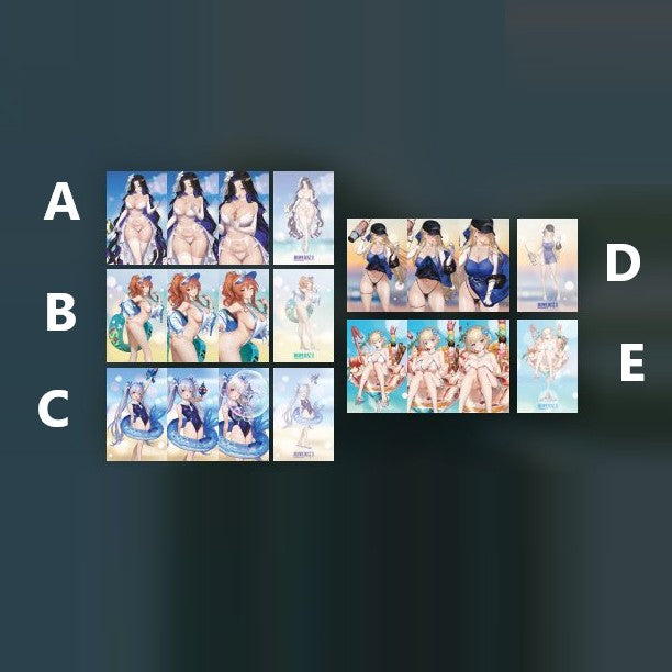 Brown Dust II - 2nd Anniversary Pop-up Store - Lenticular Postcard - V-SQUARE - Lenticular Postcard - Harumio