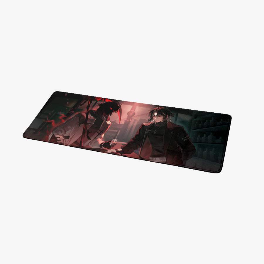 Psychord Gamjay - It's So Dark Long Desk Pad - Marpple Shop - Desk Pad - Harumio