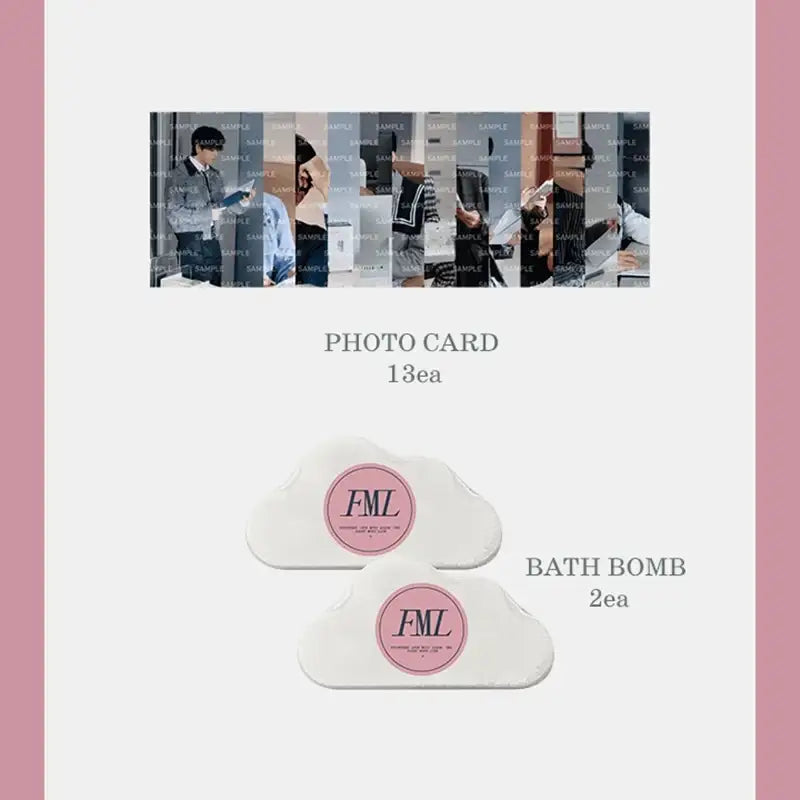 Seventeen - FML - Bath Bomb Set - SEVENTEEN - Bath Bomb - Harumio