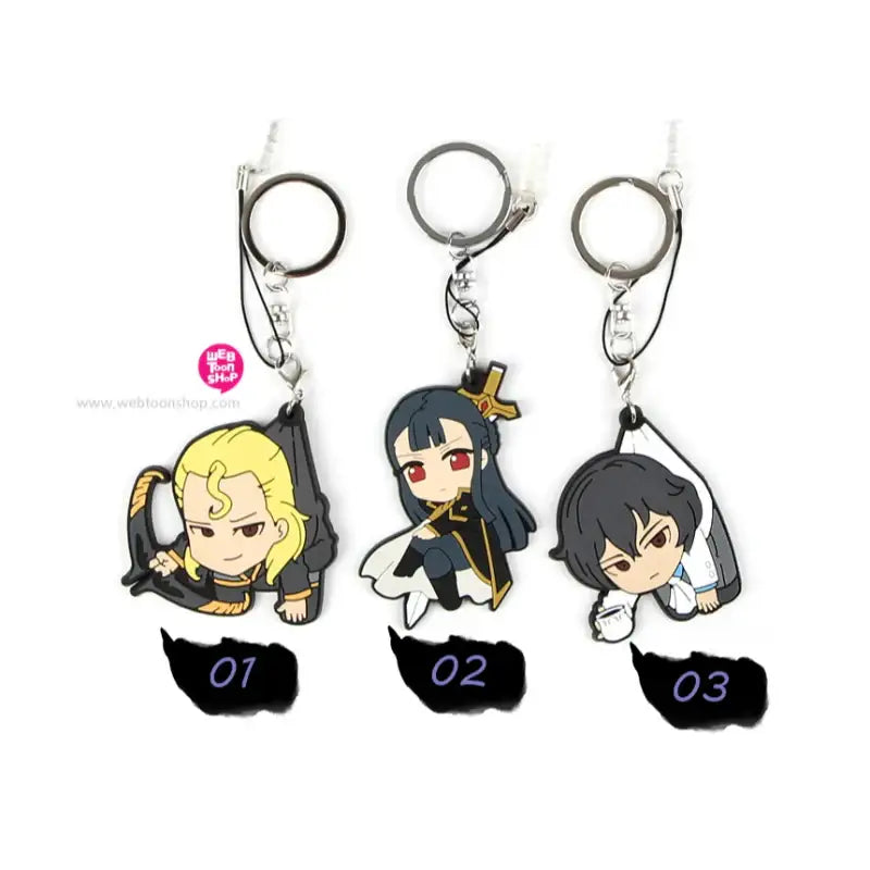 Noblesse - Rubber Strap Keyring - Webtoon Shop - Accessories - Harumio