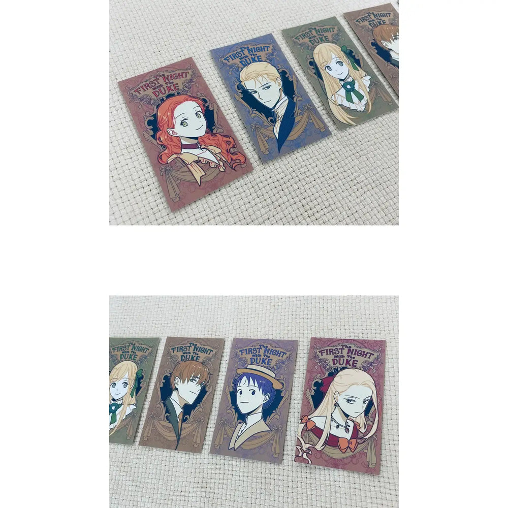The First Night With the Duke - Character Card Set - eComiX - Home & Living, Accessories - Harumio