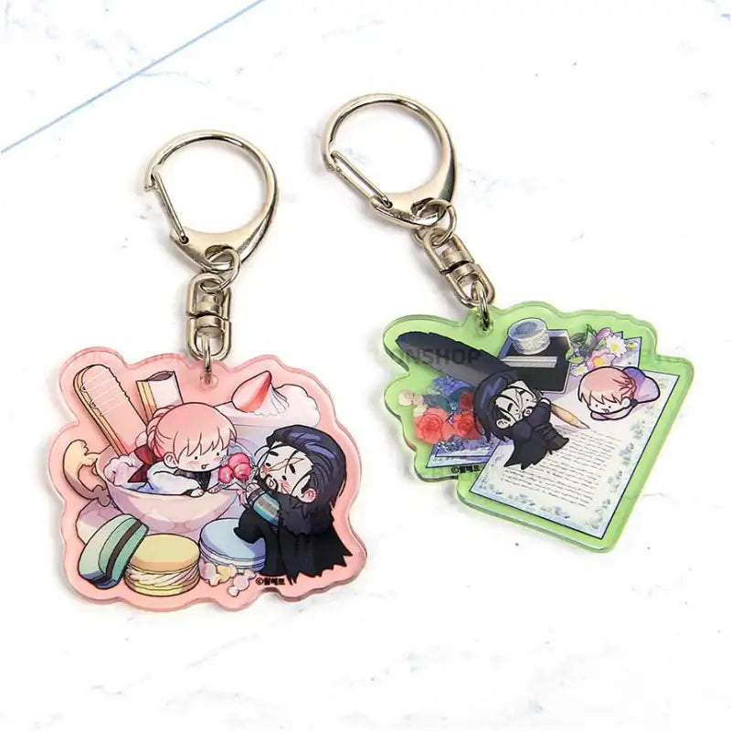 Another Typical Romance Fantasy - Double-Sided Acrylic Keyring - Webtoon Shop - Keyring - Harumio