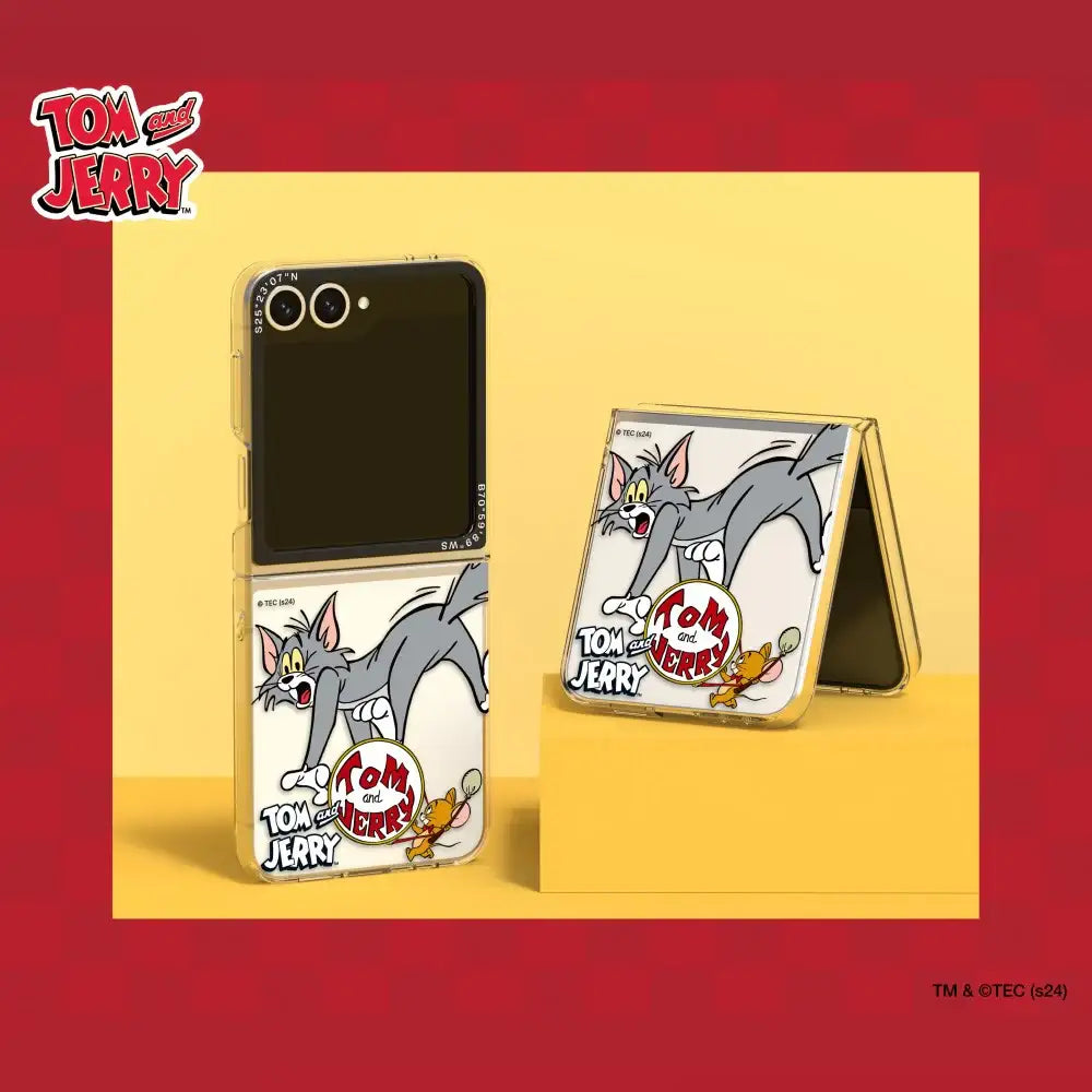 SLBS - Tom & Jerry Impression Case (Galaxy Z Flip6) - SLBS - Phone Case - Harumio SLBS - Tom & Jerry Impression Case (Galaxy Z Flip6) - SLBS - Phone Case - Harumio