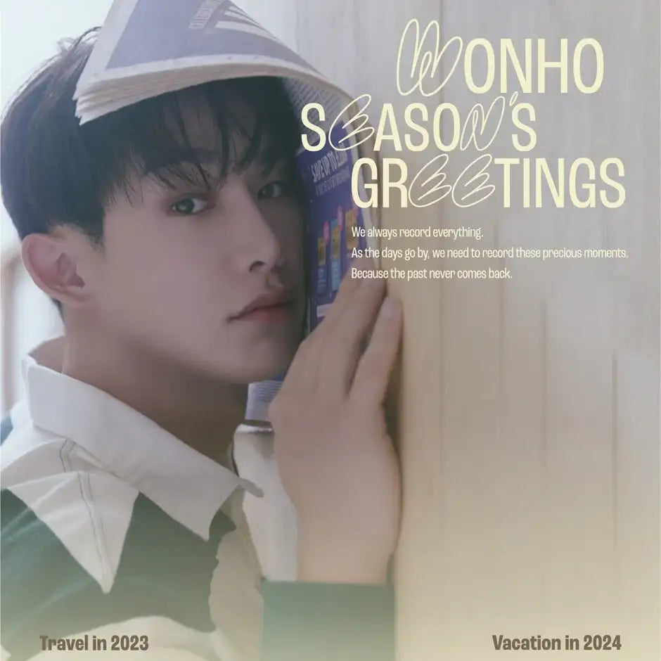 WONHO - Travel In 2023 / Vacation In 2024 : 2023 & 2024 Season's Greetings - Danal Entertainment / Highline Entertainment - Merchandise - Harumio