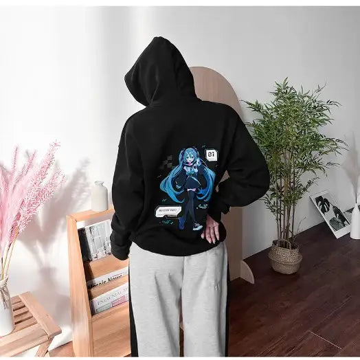 Hatsune Miku - Piapro Characters WE!FLASH Hoodie - Hatsune Miku - Hoodie - Harumio