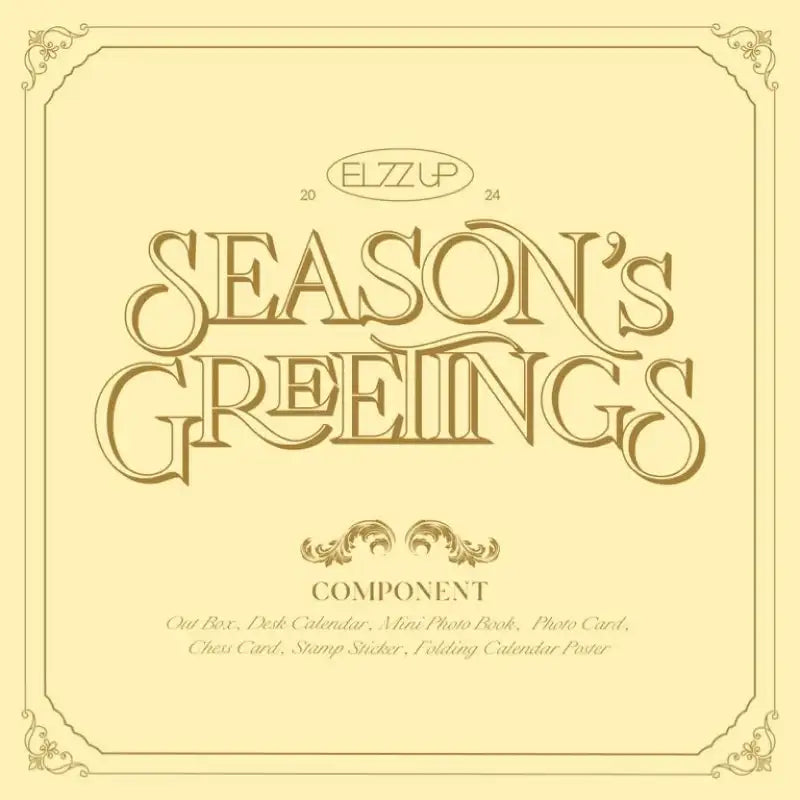 EL7Z UP - 2024 Season's Greetings - Soundwave Co., Ltd. / Apple Monster - Merchandise - Harumio